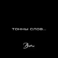 Batrai — Тонны Слов — обложка